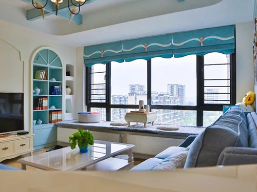 金玉藍灣8棟謝姐地中海風(fēng)格